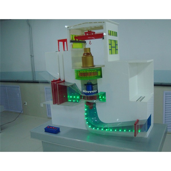 轴流式水轮发电机模型-- 模型制作厂家