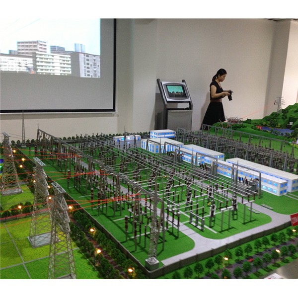 南网广东省培电力系统整体模型-- 模型制作厂家