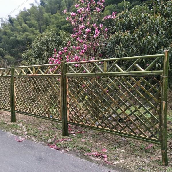 竹篱笆-- 正万竹木护栏工艺厂