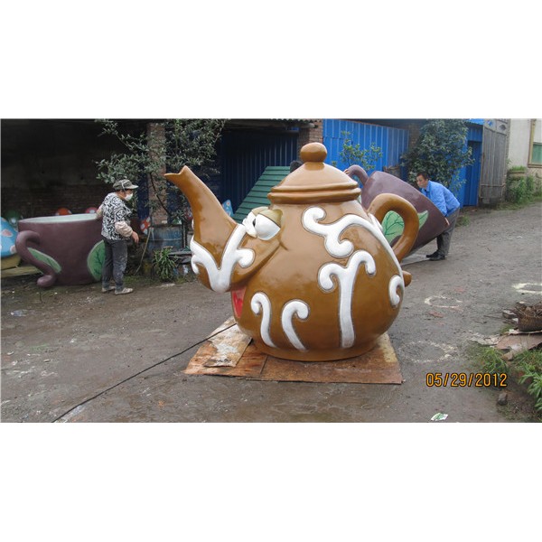 雕塑亮化（茶壶系列）-- 彩灯、花灯、雕塑制作公司