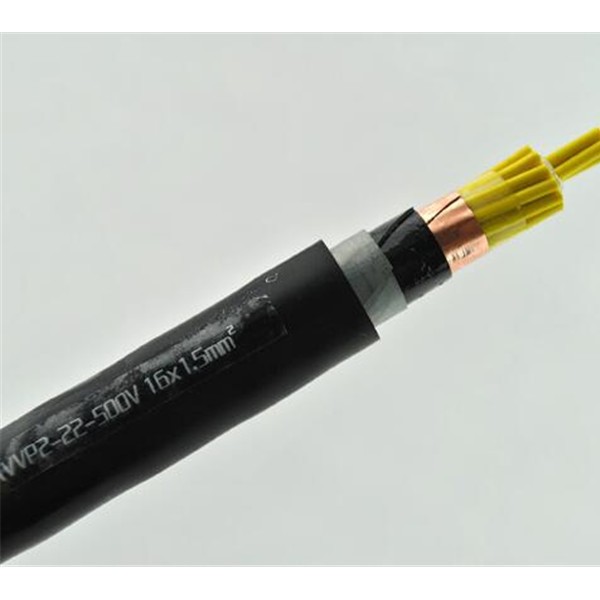 KVVR22控制电缆KVVR22钢带铠装电缆5×4-- 通信电缆厂家