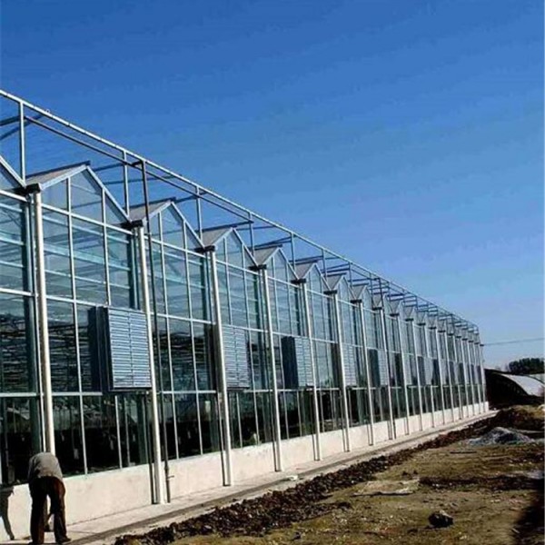 智能日光温室大棚-- 智能玻璃温室大棚|钢结构车间厂房