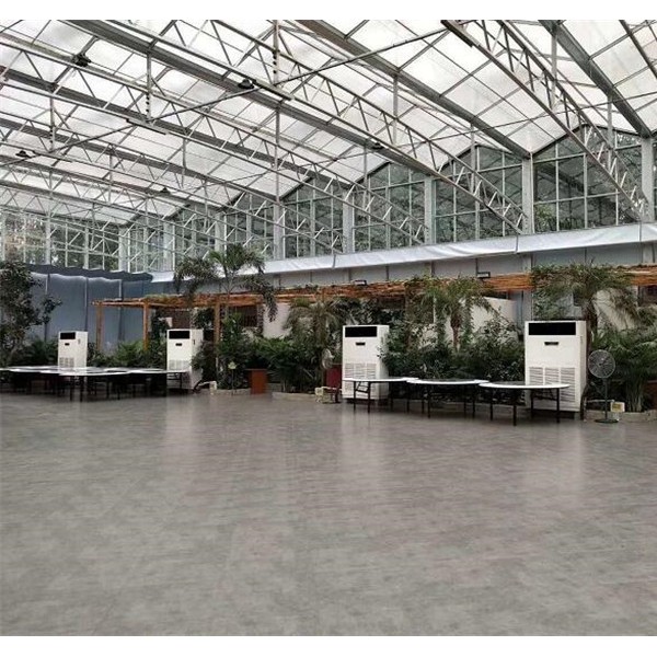 花卉种植温室大棚-- 智能玻璃温室大棚|钢结构车间厂房